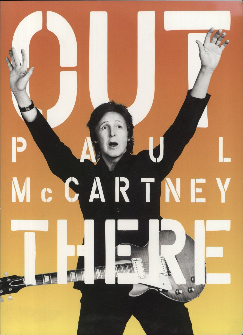 Paul McCartney and Wings Out There Tour 2013 Japanese tour programme TOUR PROGRAMME