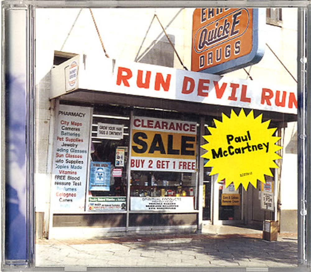Paul McCartney and Wings Run Devil Run UK CD album (CDLP) 5223512
