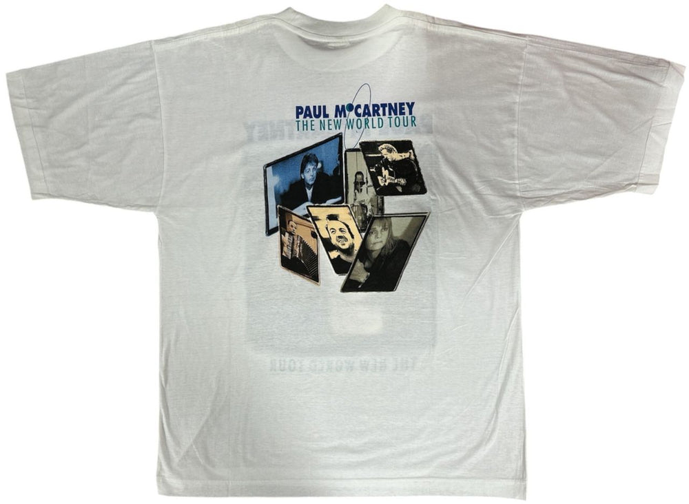 Paul McCartney and Wings The New World Tour - XL UK t-shirt