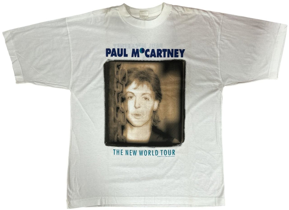 Paul McCartney and Wings The New World Tour - XL UK t-shirt T-SHIRT