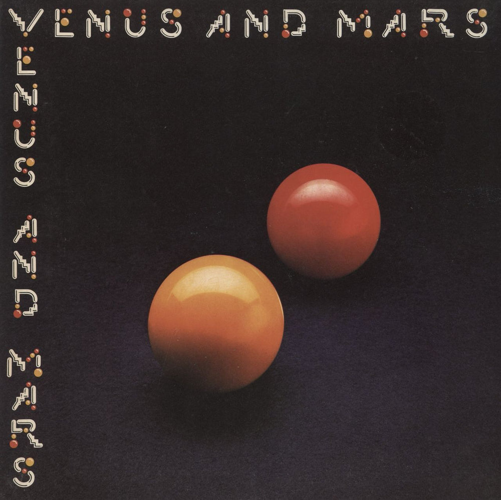 Paul McCartney and Wings Venus And Mars + Stickers - EX UK vinyl LP album (LP record) PCTC254