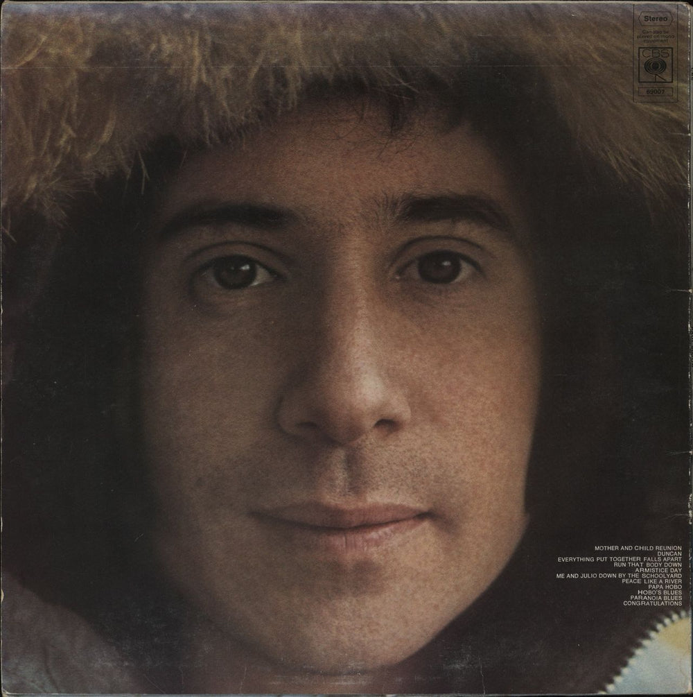 Paul Simon Paul Simon - 1st UK vinyl LP album (LP record)