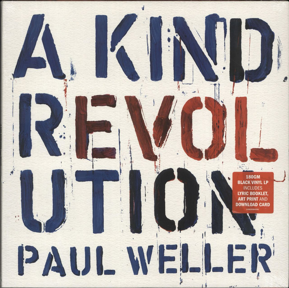 Paul Weller A Kind Revolution - 180gram Vinyl + Sealed UK vinyl LP album (LP record) 0190295845261