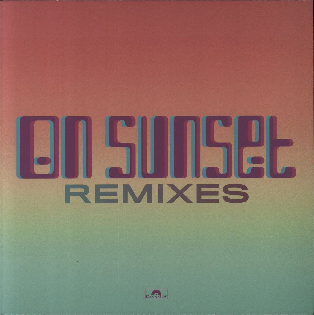 Paul Weller On Sunset Remixes UK 12" vinyl single (12 inch record / Maxi-single) 3504925