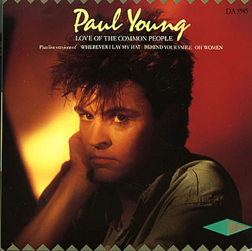 Paul Young Love Of The Common People - Double Pack UK 7" vinyl single (7 inch record / 45) DA3585