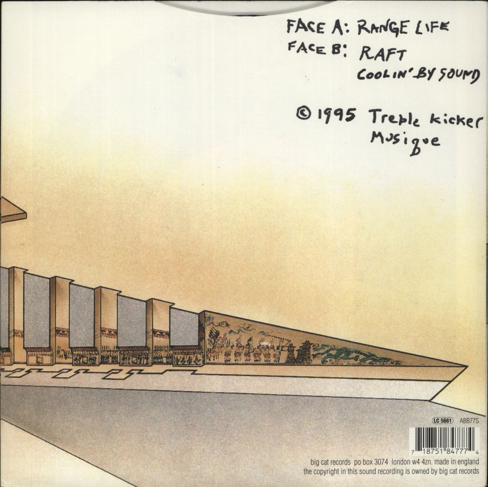 Pavement Range Life UK 7" vinyl single (7 inch record / 45) 718751847774