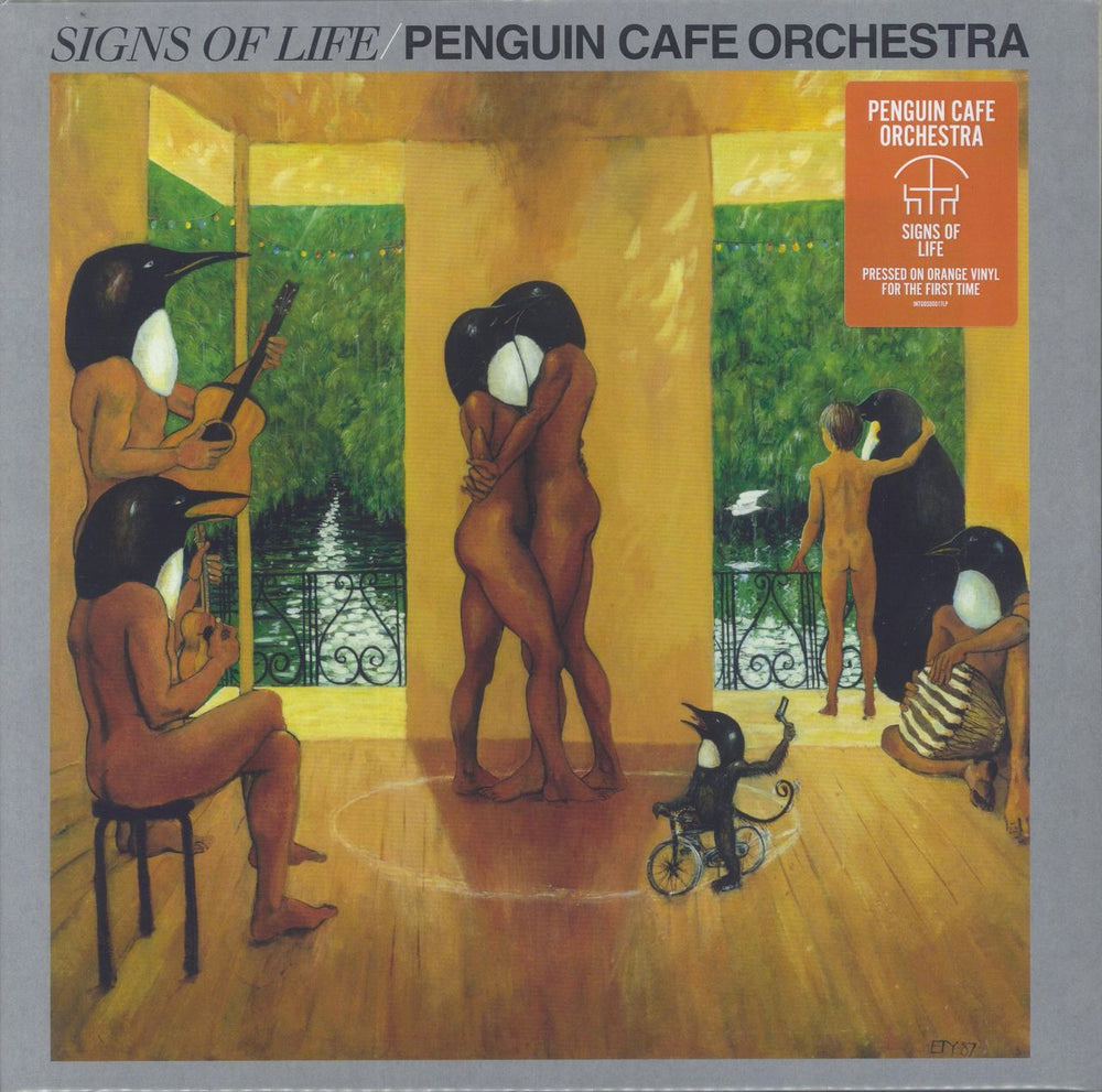 Penguin Cafe Orchestra Signs Of Life - Orange Vinyl German vinyl LP album (LP record) INTGDS00017LP
