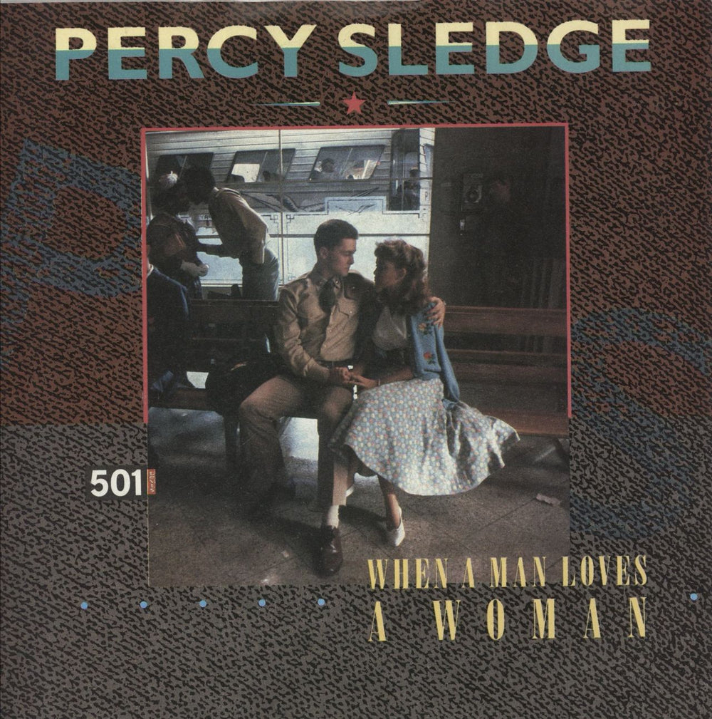 Percy Sledge When A Man Loves A Woman + Sleeve UK 7" vinyl single (7 inch record / 45) YZ96