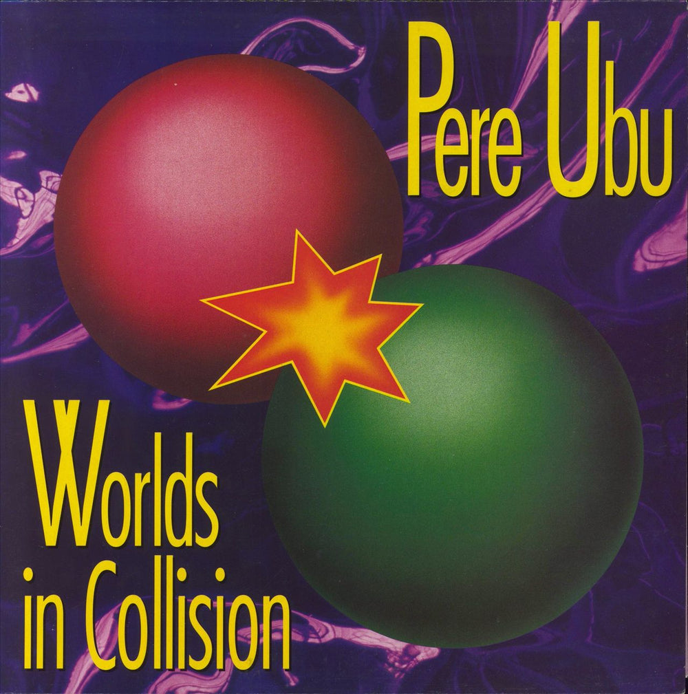 Pere Ubu Worlds In Collision UK vinyl LP album (LP record) 848564-1