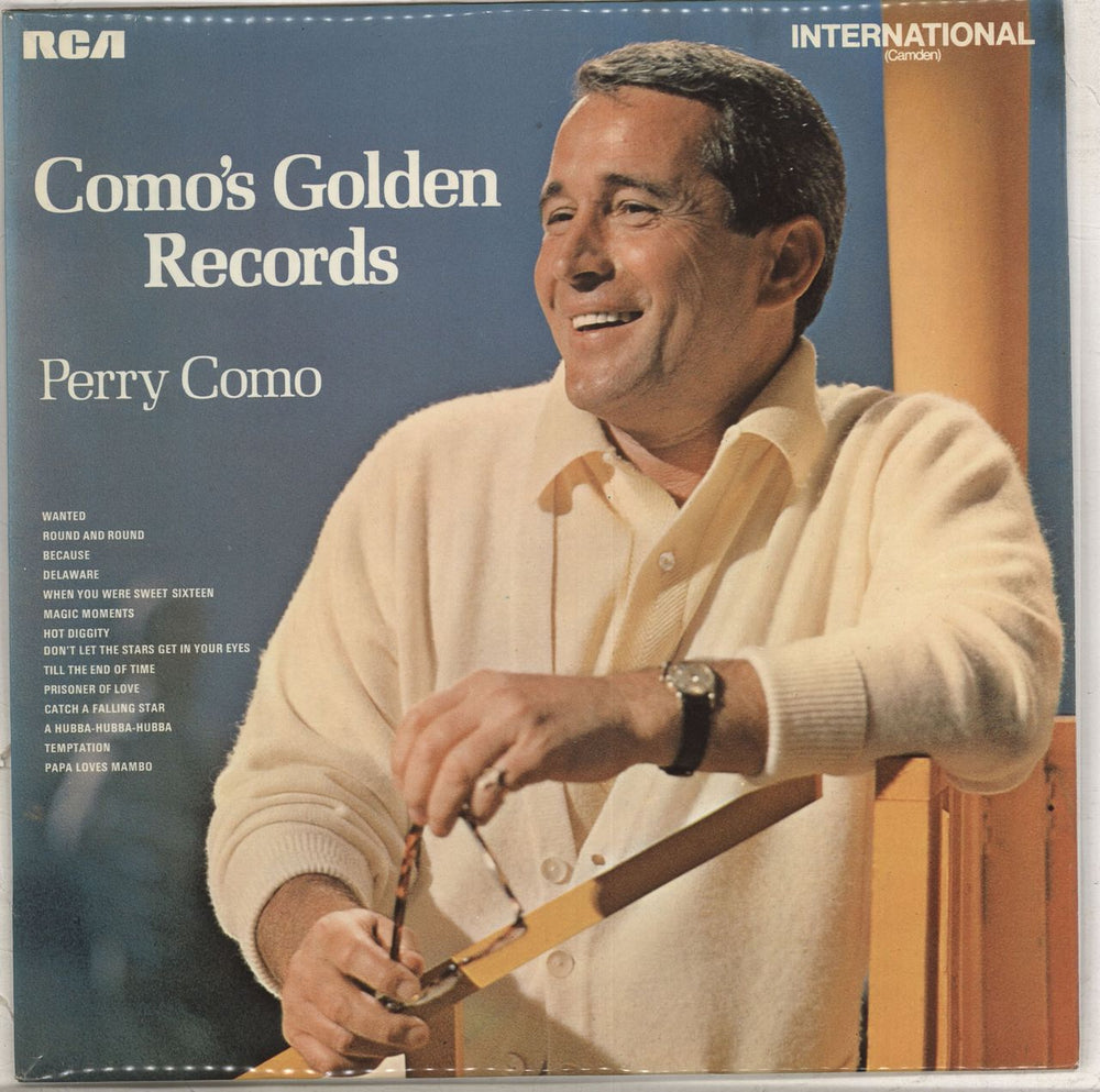 Perry Como Como's Golden Records UK vinyl LP album (LP record) INTS1204