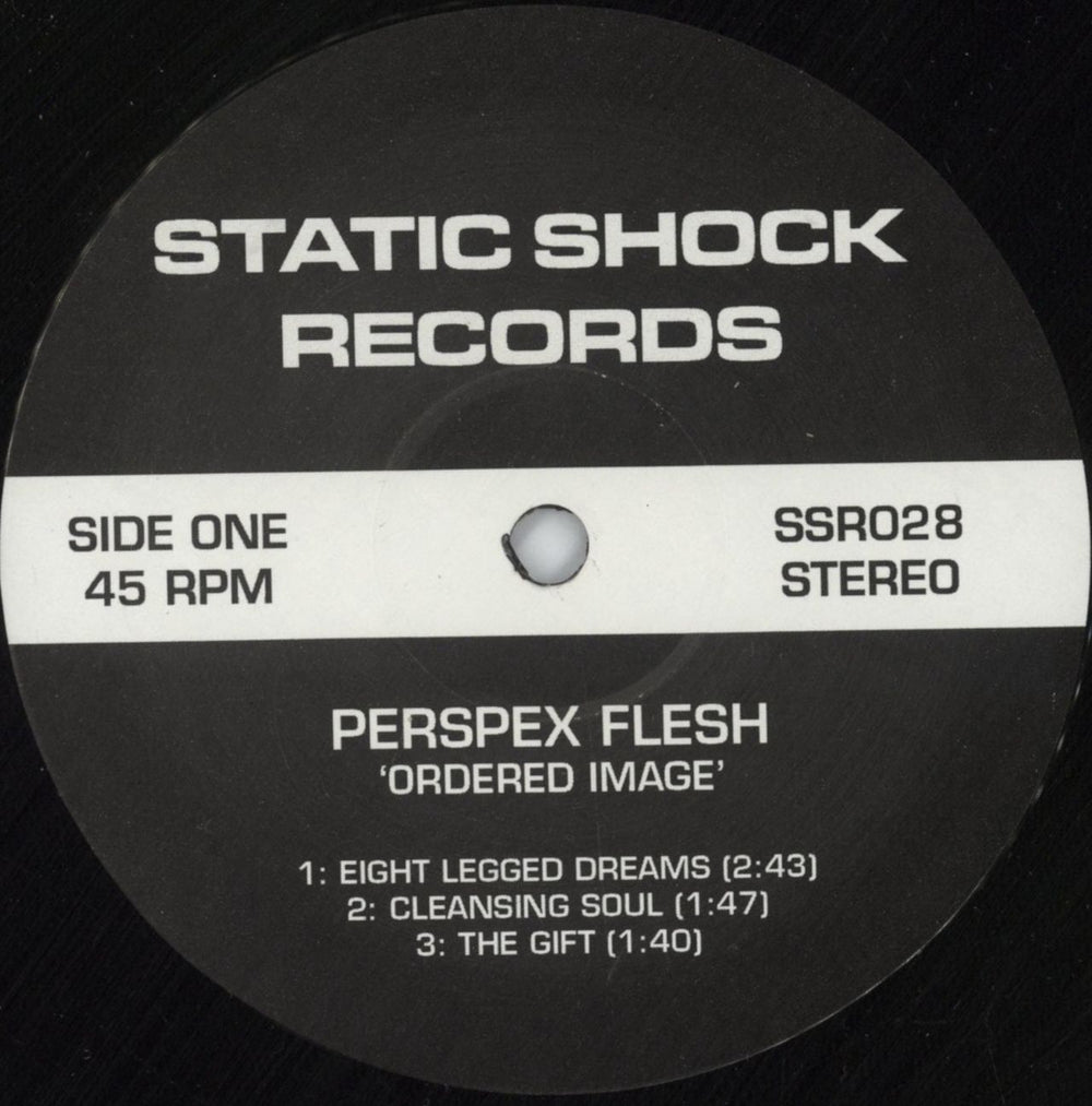 Perspex Flesh Ordered Image UK 12" vinyl single (12 inch record / Maxi-single) 95R12OR880319