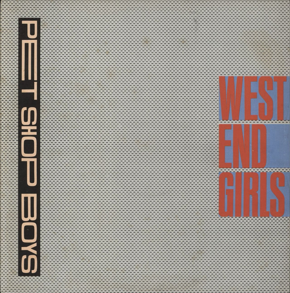 Pet Shop Boys West End Girls - Small Pic Label UK 12" vinyl single (12 inch record / Maxi-single) 12R6115