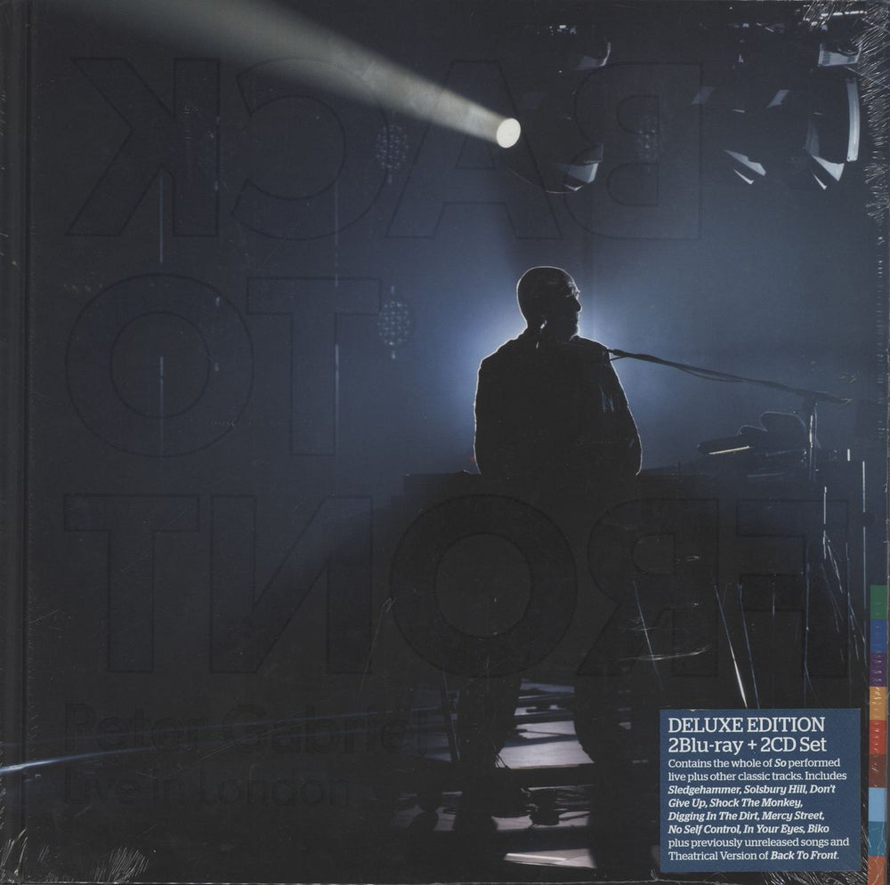Peter Gabriel Back To Front - Live In London - Sealed UK box set ERBCD5227