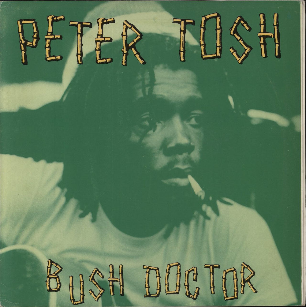 Peter Tosh Bush Doctor - Test Pressing UK vinyl LP album (LP record) TRPT100