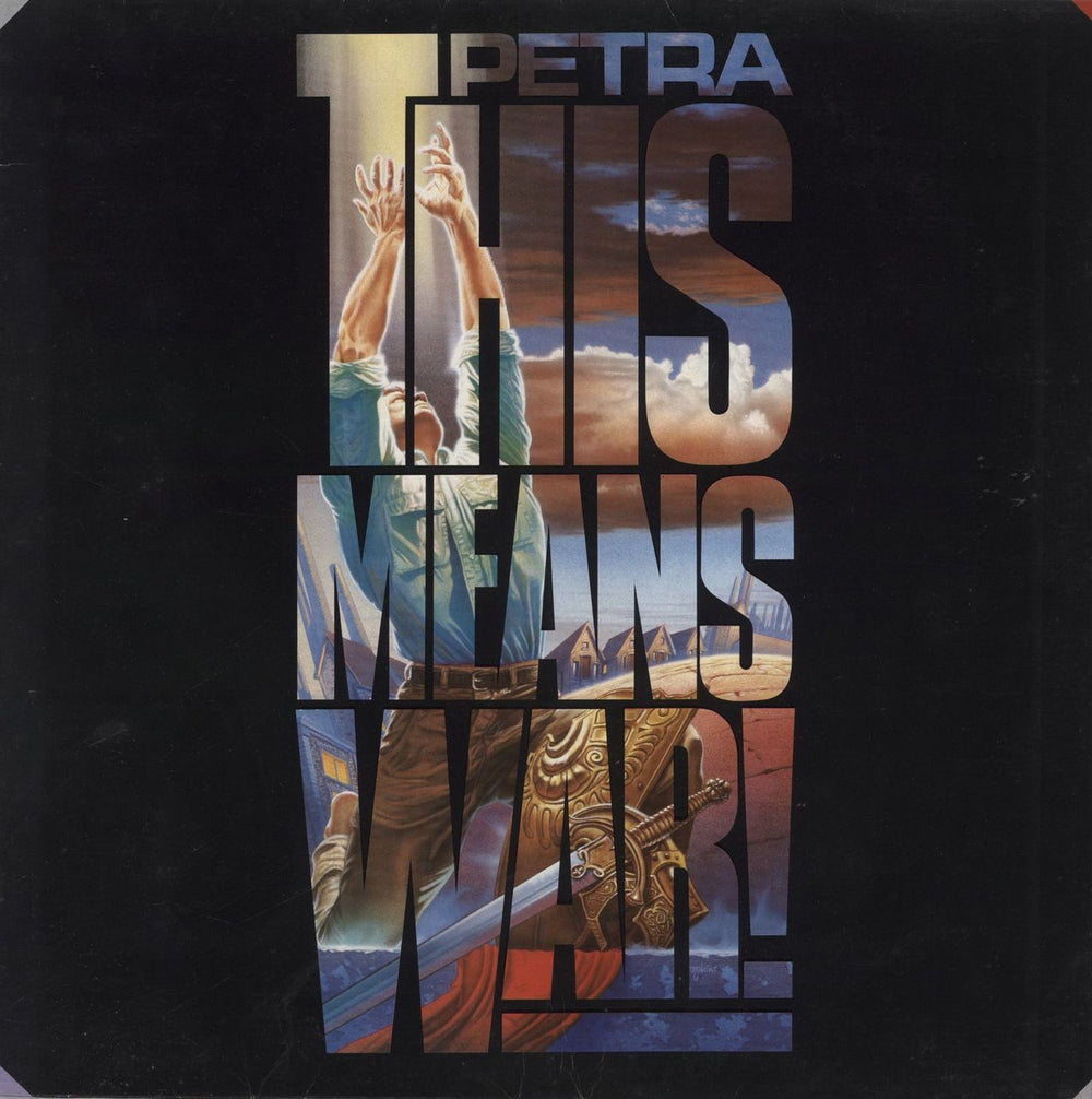 Petra This Means War! UK vinyl LP album (LP record) SRR8084