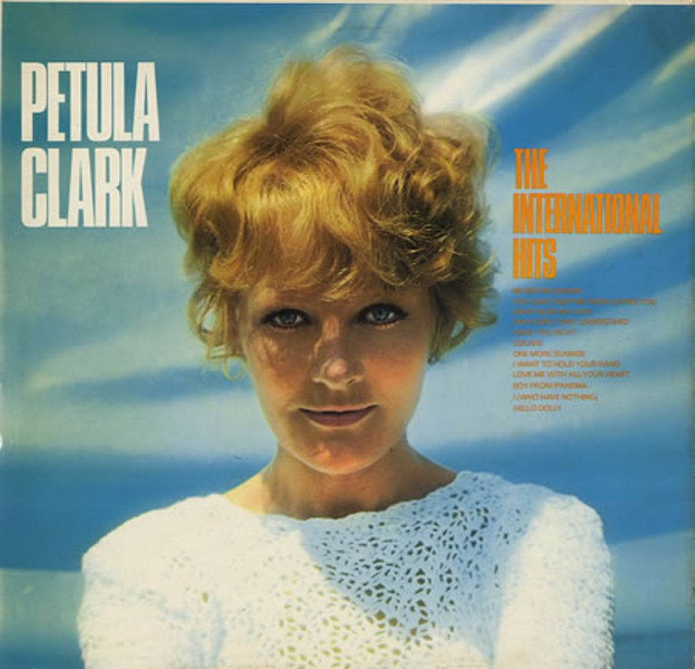 Petula Clark The International Hits UK vinyl LP album (LP record) NPL18123