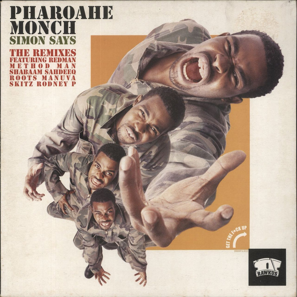 Pharoahe Monch Simon Says (The Remixes) UK 12" vinyl single (12 inch record / Maxi-single) RWK205T1