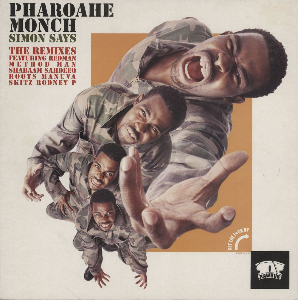 Pharoahe Monch Simon Says (The Remixes) UK 12" vinyl single (12 inch record / Maxi-single) RWK205T1