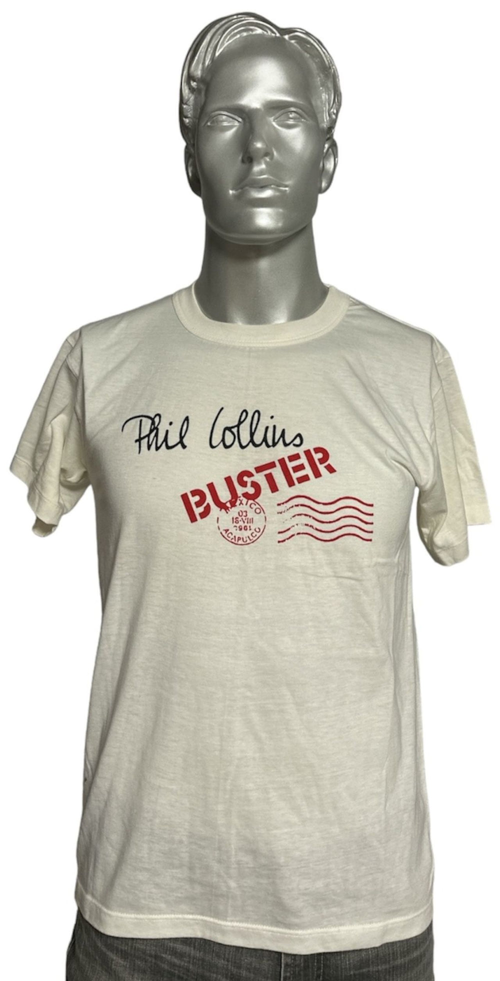 Phil Collins Buster - L Irish t-shirt T-SHIRT