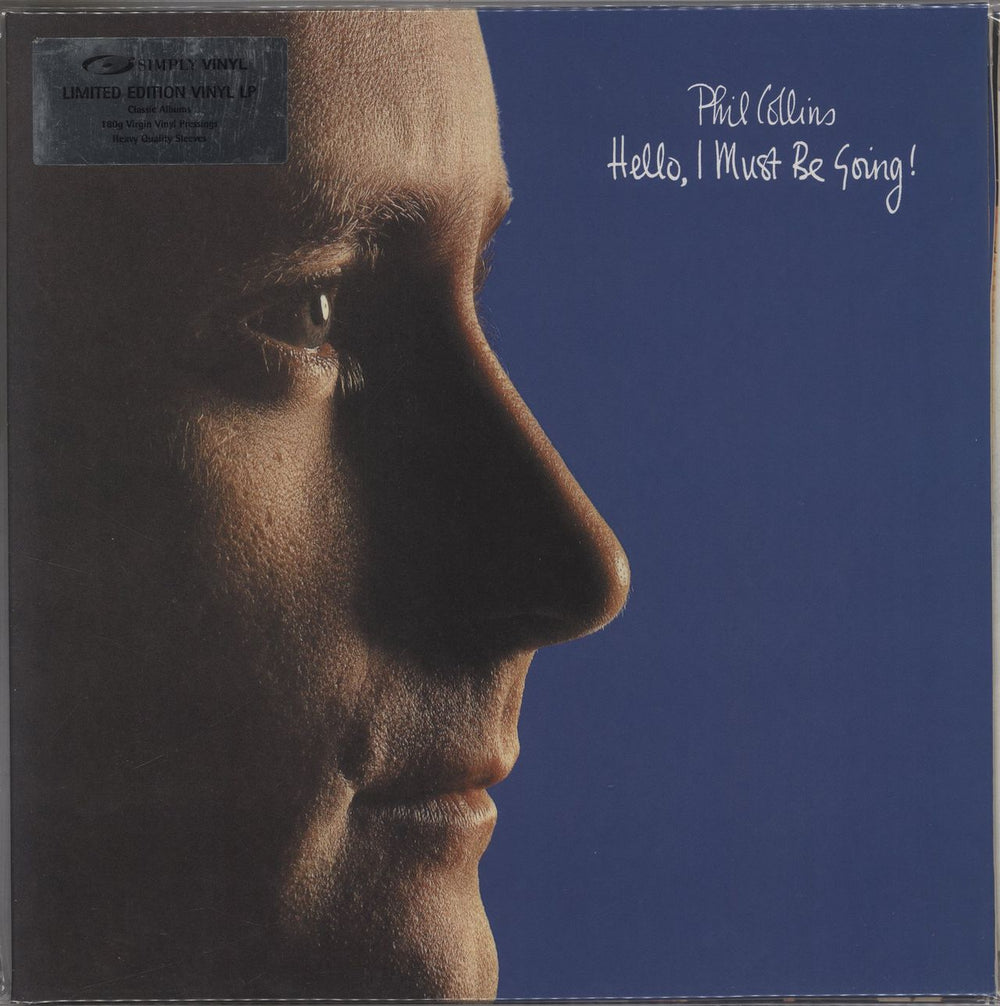 Phil Collins Hello I Must Be Going UK vinyl LP album (LP record) SVLP279