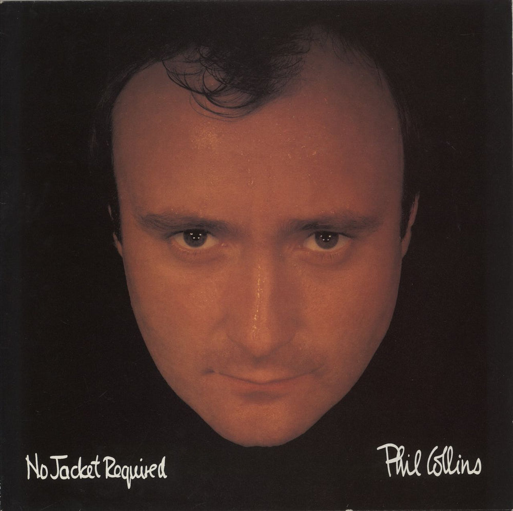 Phil Collins No Jacket Required UK vinyl LP album (LP record) V2345