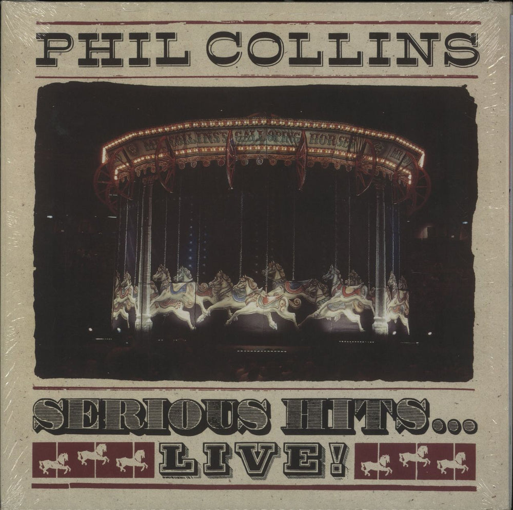Phil Collins Serious Hits...Live! - Sealed UK 2-LP vinyl record set (Double LP Album) 603497854240