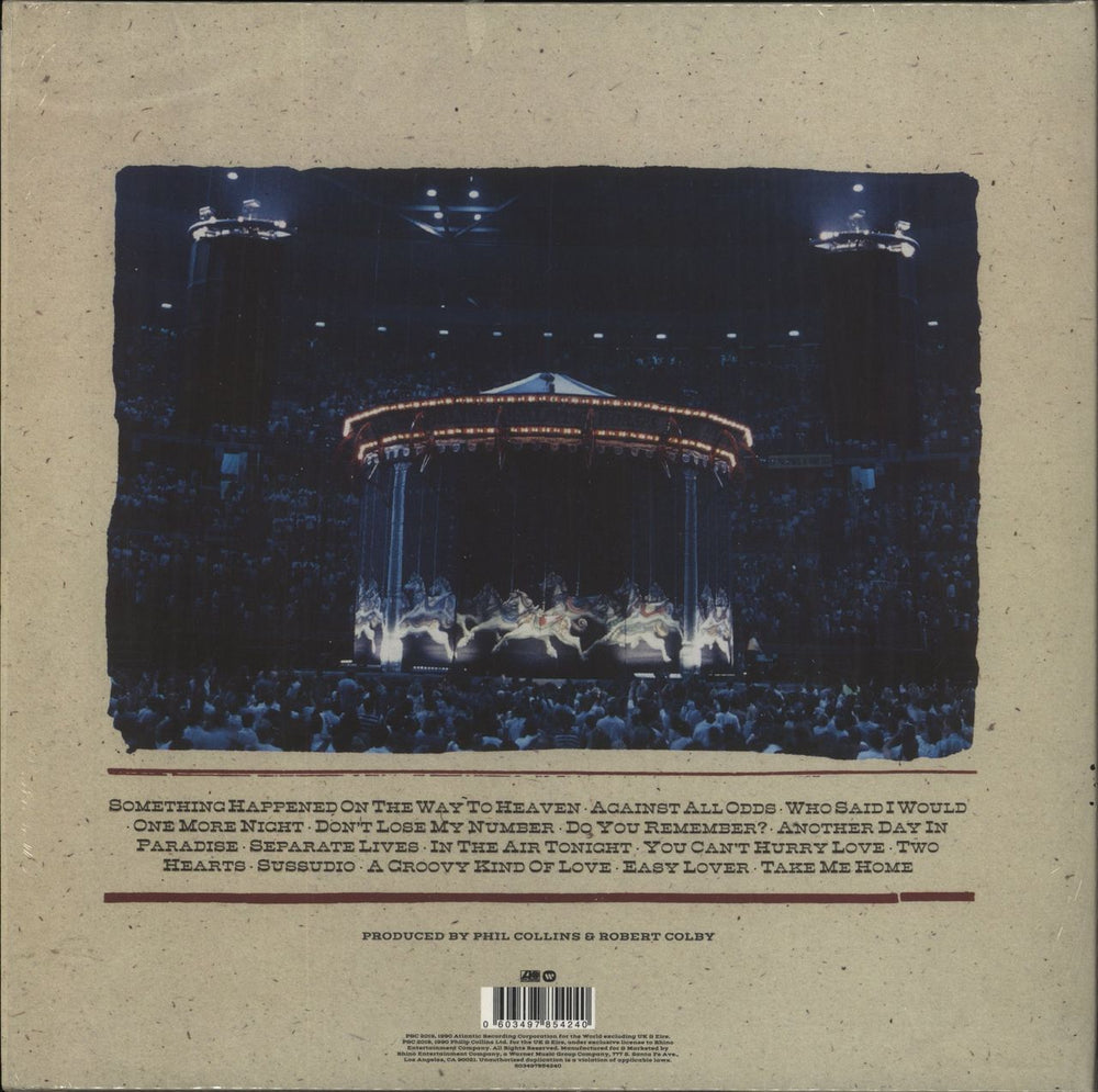 Phil Collins Serious Hits...Live! - Sealed UK 2-LP vinyl record set (Double LP Album) 603497854240