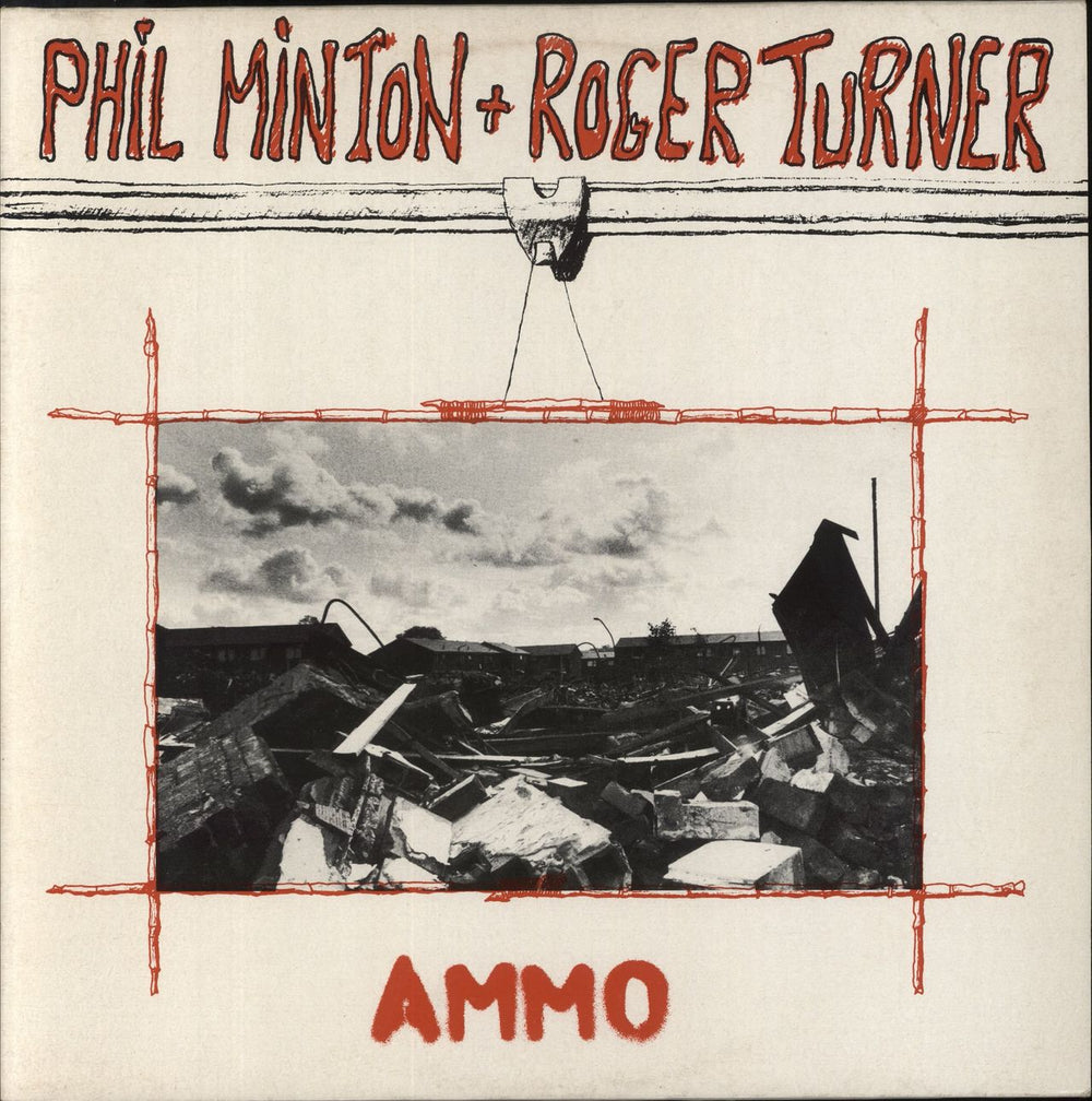 Phil Minton Ammo UK vinyl LP album (LP record) LR116