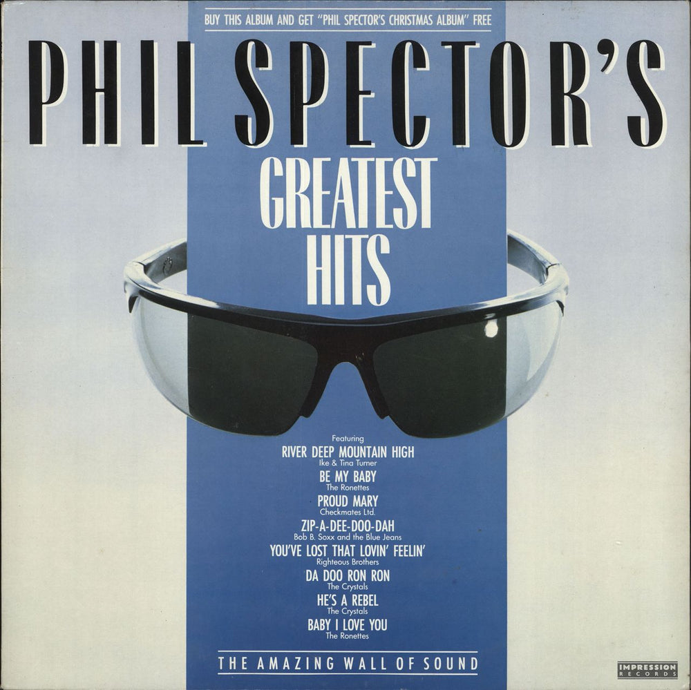 Phil Spector Greatest Hits - EX UK vinyl LP album (LP record) PSLP1