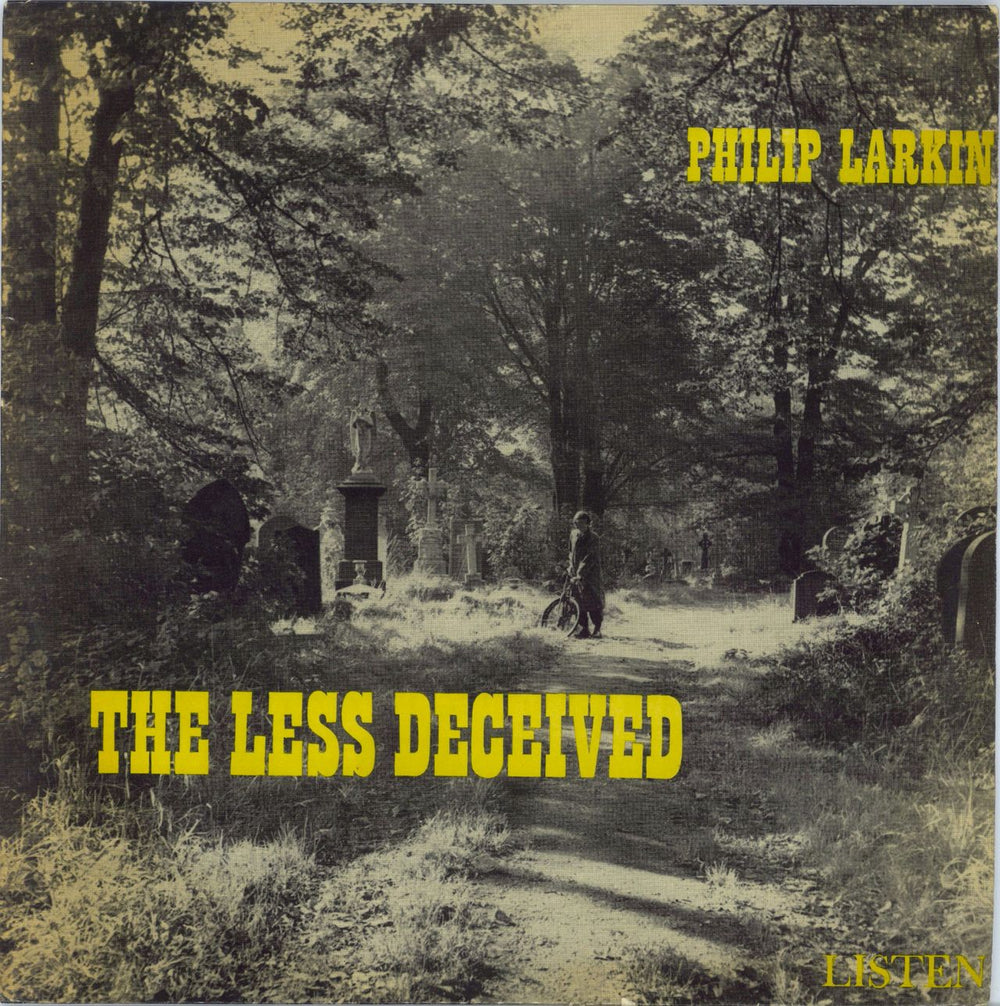 Philip Larkin The Less Deceived UK vinyl LP album (LP record) PX2000