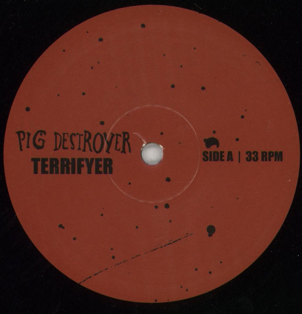 Pig Destroyer Terrifyer US vinyl LP album (LP record) P5GLPTE866378