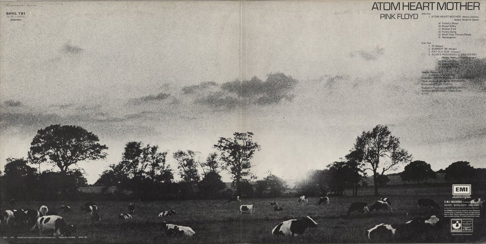 Pink Floyd Atom Heart Mother - 1st - EX UK vinyl LP album (LP record)