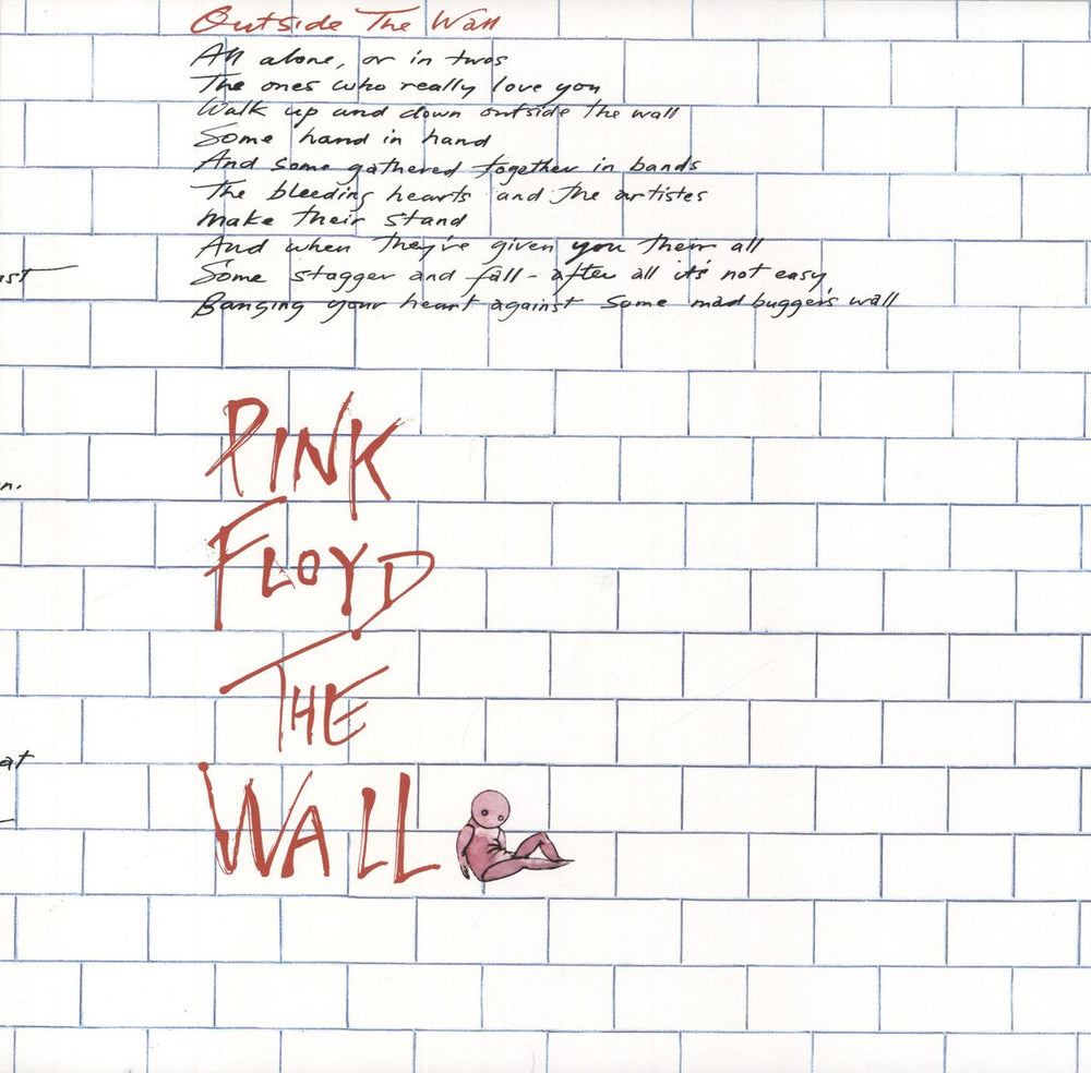 Pink Floyd The Wall - 180 Gram UK 2-LP vinyl record set (Double LP Album) 5099902988313