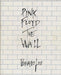 Pink Floyd The Wall Performed Live - Wall Cover UK tour programme TOUR PROGRAMME