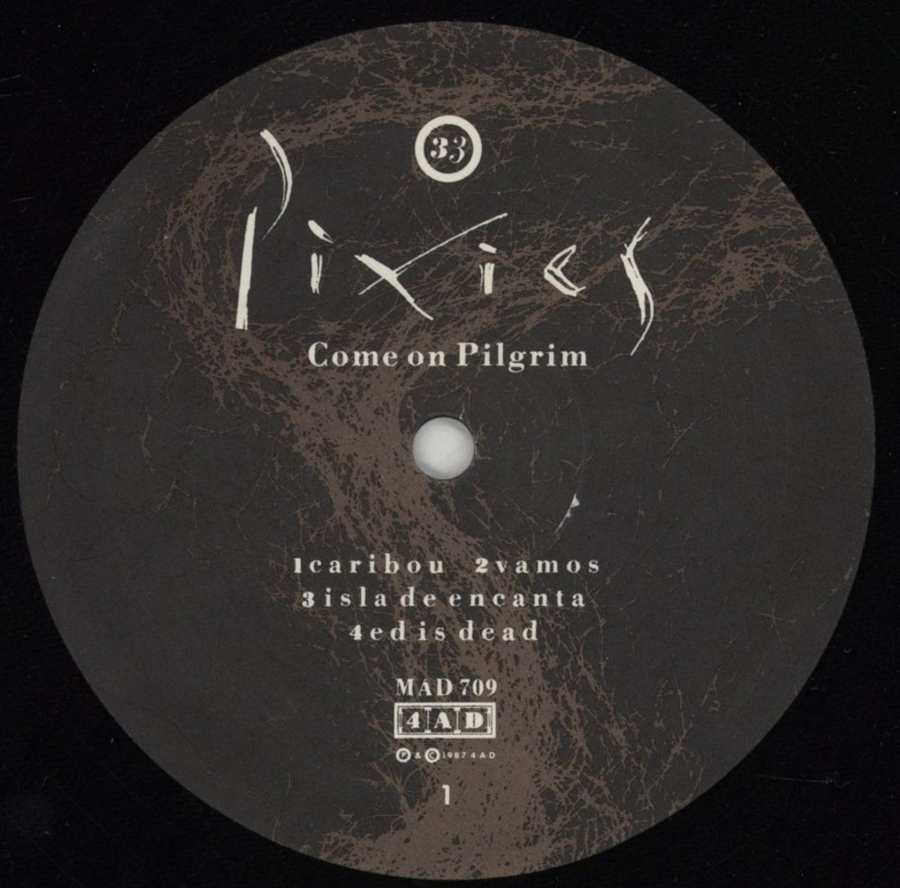 Pixies Come On Pilgrim - EX UK vinyl LP album (LP record) PIXLPCO525541
