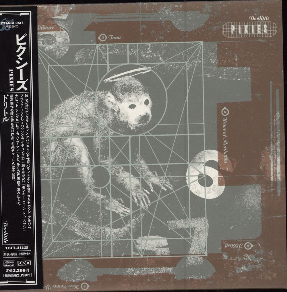 Pixies Doolittle Japanese Promo CD album (CDLP) TECI-21228