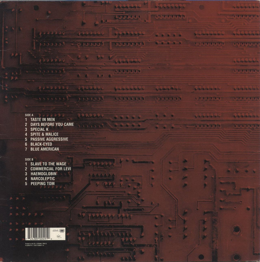 Placebo Black Market Music UK vinyl LP album (LP record) 724385004919