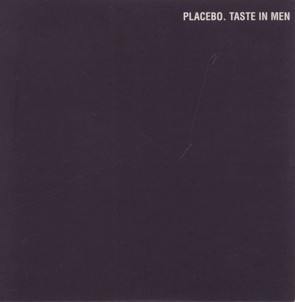 Placebo Taste In Men European Promo CD single (CD5 / 5") FLOORCDP11