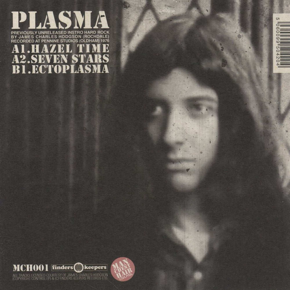 Plasma Hazel Time UK 7" vinyl single (7 inch record / 45) 5060099504204