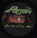 Poison Open Up And Say...Ahh! - 2nd - Stickered sleeve UK vinyl LP album (LP record) POILPOP811667
