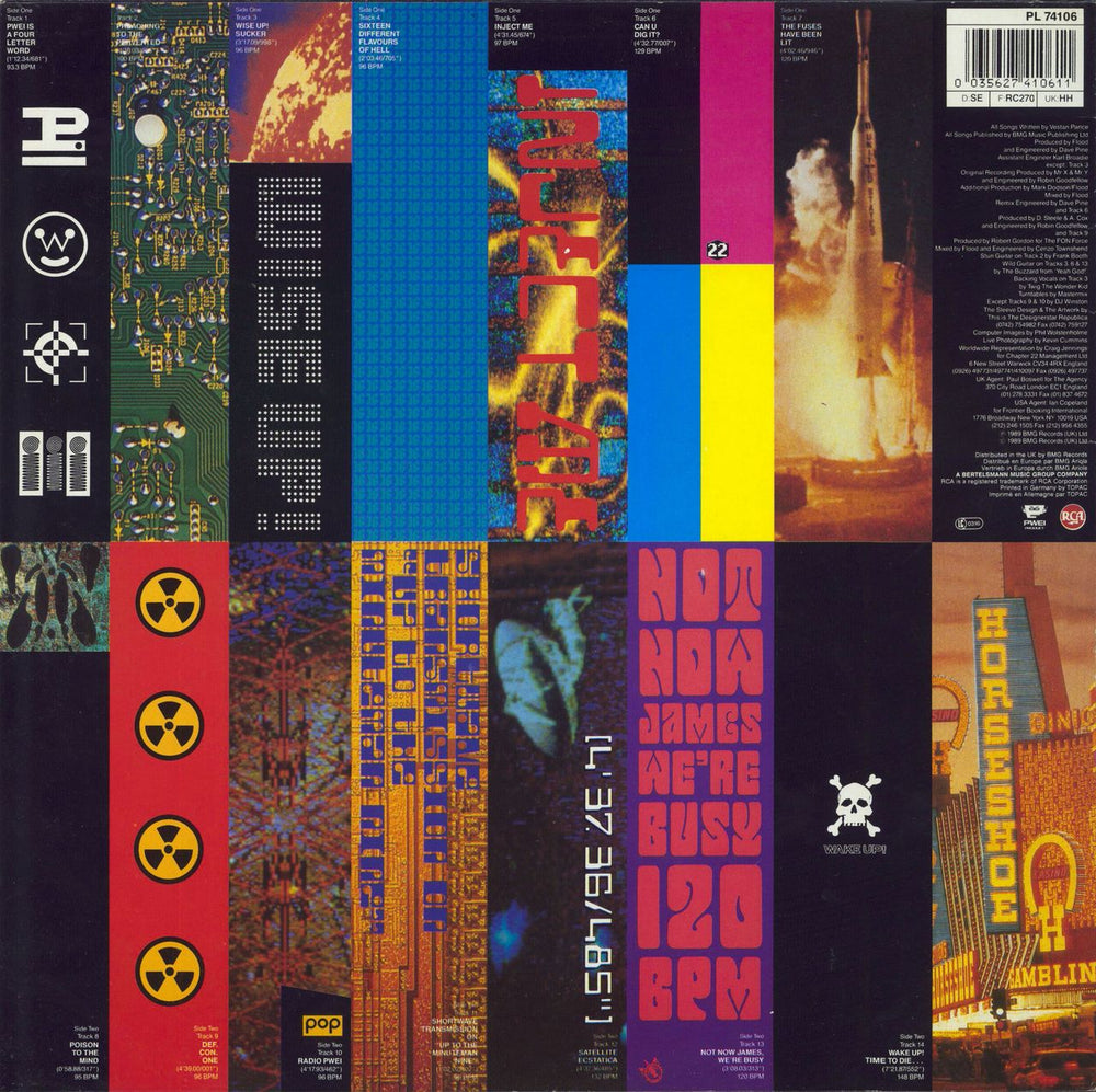 Pop Will Eat Itself This Is The Day...This Is The Hour...This Is This! German vinyl LP album (LP record) 035627410611