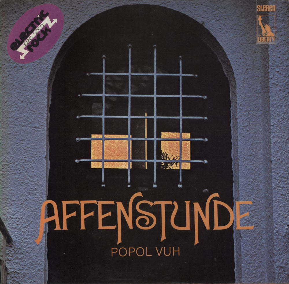 Popol Vuh Affenstunde - Hype Sticker German vinyl LP album (LP record) LBS83460I