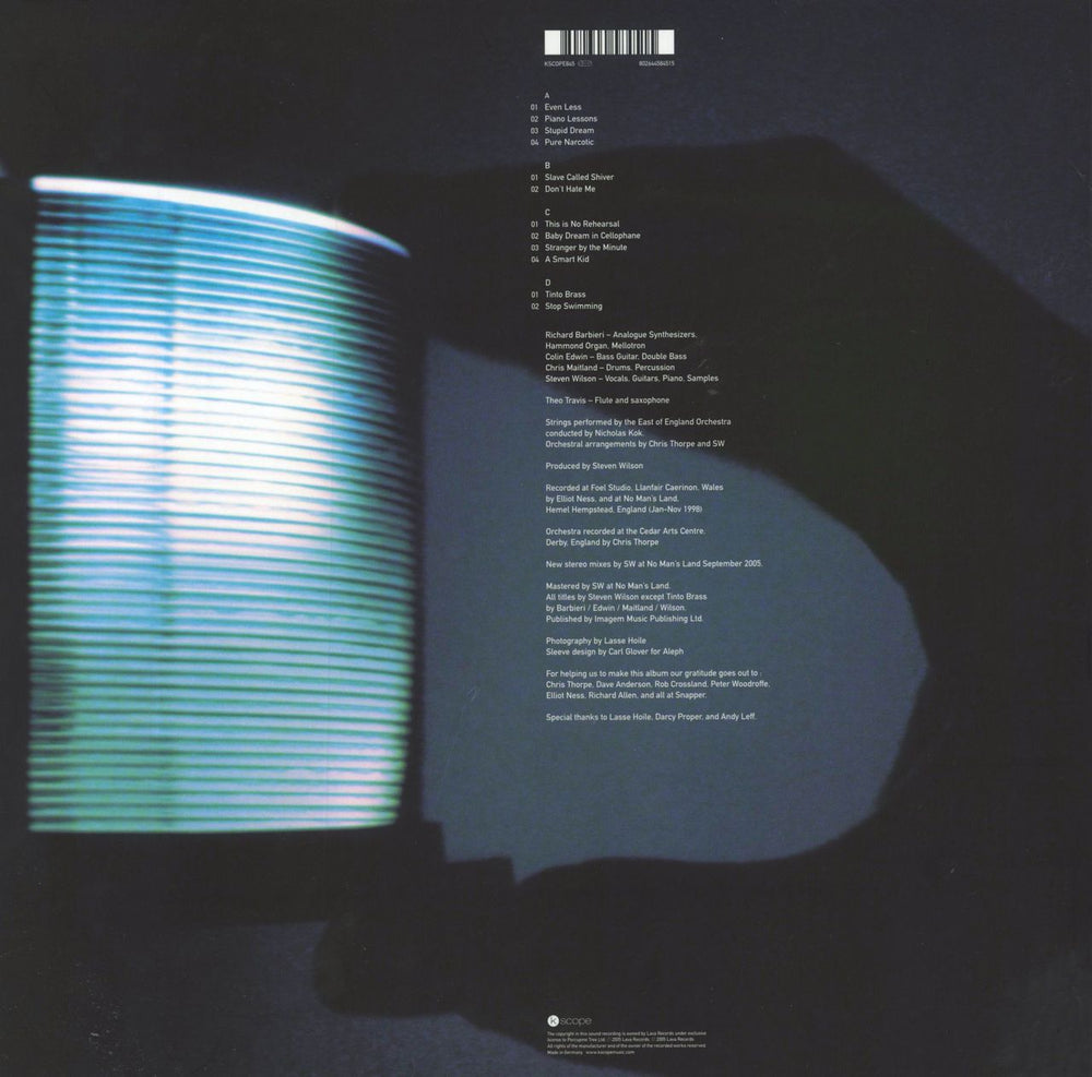 Porcupine Tree Stupid Dream - 180gram UK 2-LP vinyl record set (Double LP Album) 802644584515