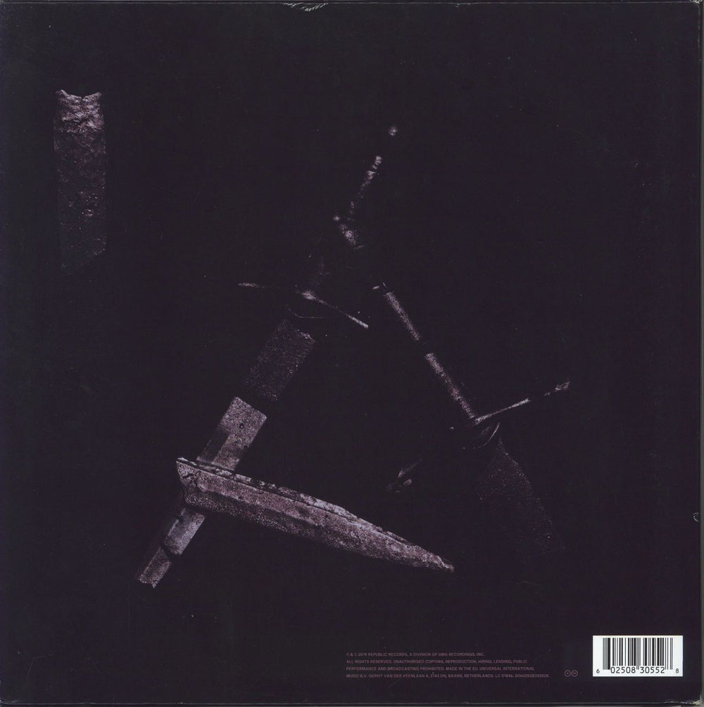 Post Malone Hollywood's Bleeding - 180gm Green Vinyl UK 2-LP vinyl record set (Double LP Album) 602508305528