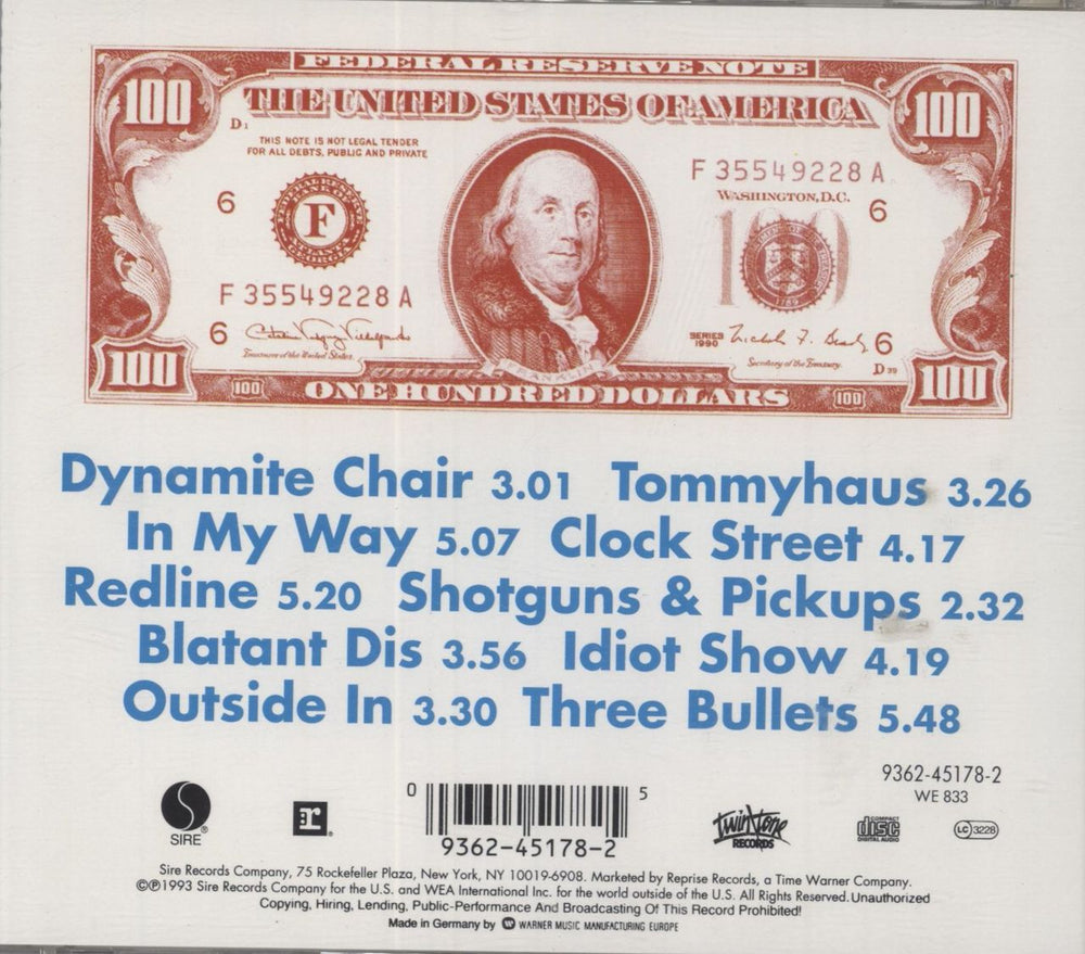 Poster Children Tool Of The Man UK CD album (CDLP) 5017556601556