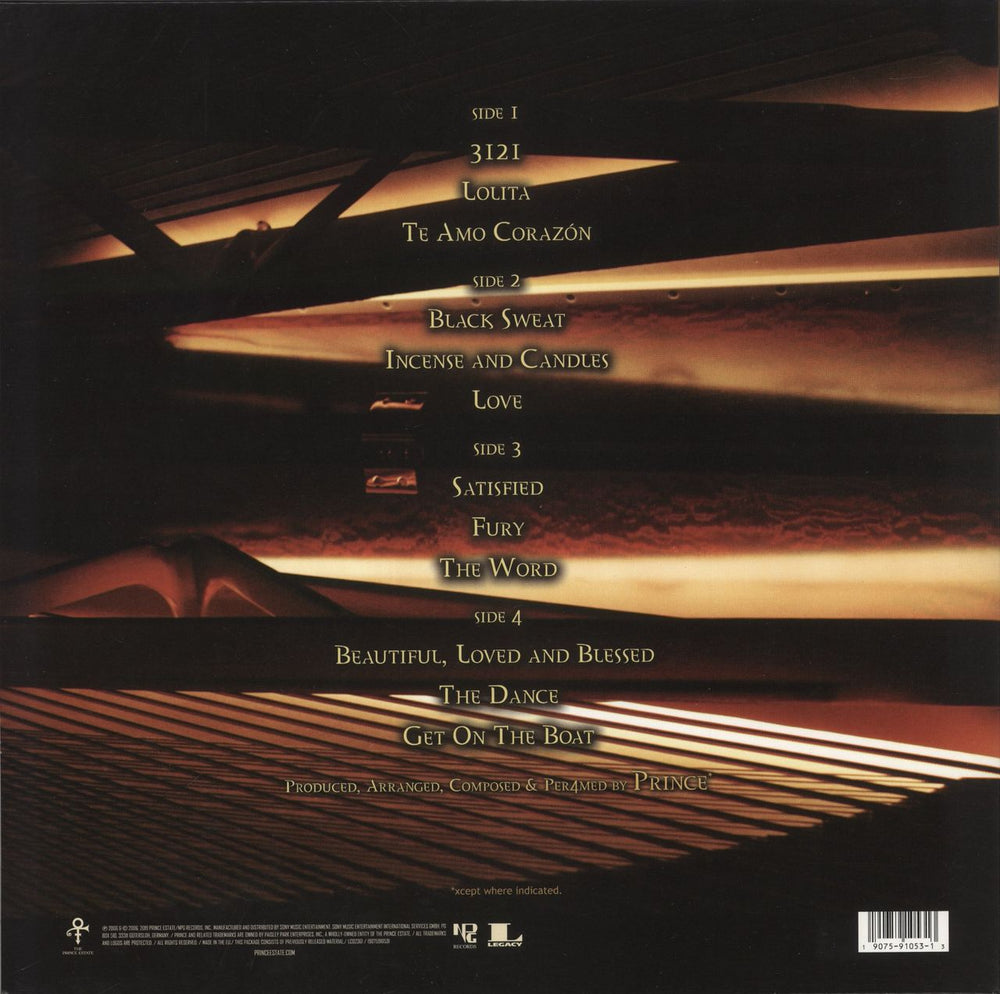 Prince 3121 Thirty-One - Purple Vinyl UK 2-LP vinyl record set (Double LP Album) 190759105313