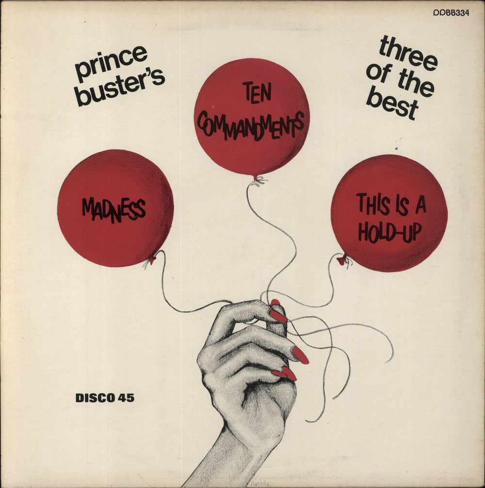 Prince Buster Prince Buster's Three Of The Best EP UK 12" vinyl single (12 inch record / Maxi-single) BUP12PR336227