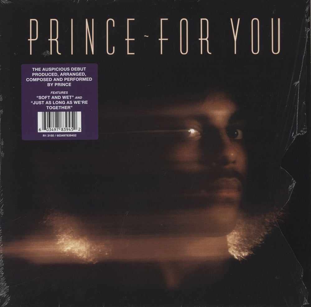 Prince For You UK vinyl LP album (LP record) R13150