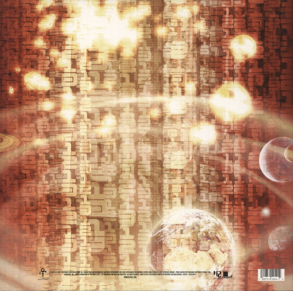 Prince Planet Earth - Purple Vinyl UK vinyl LP album (LP record) 190759105412