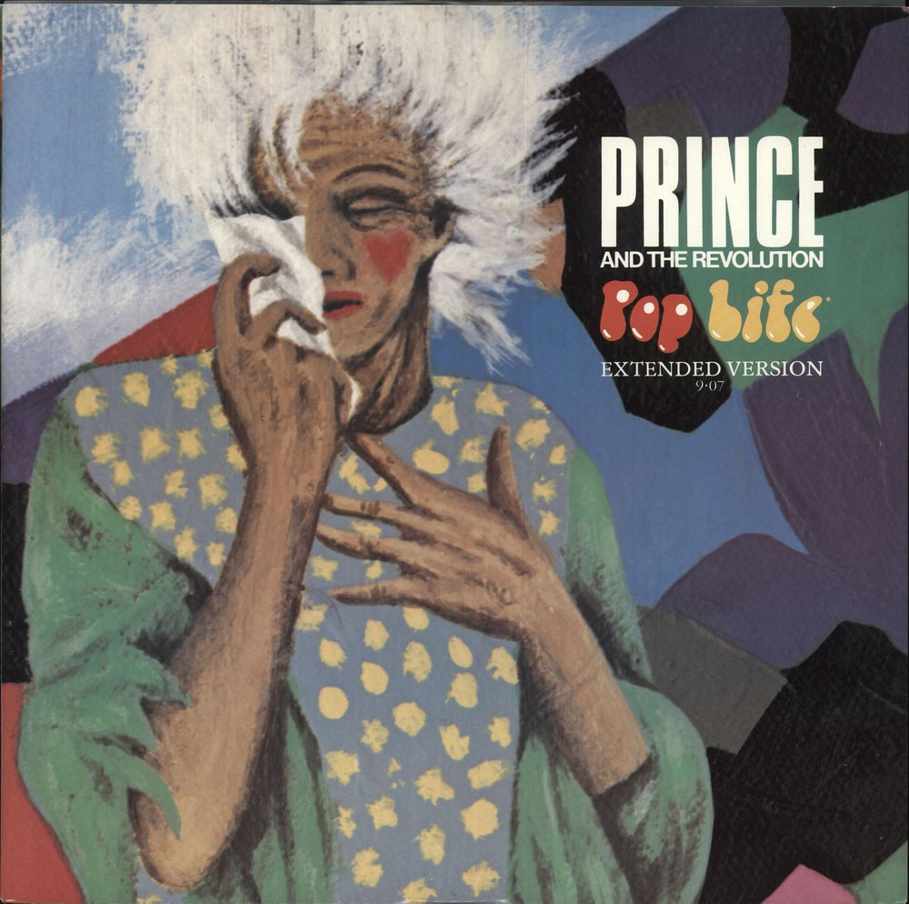Prince Pop Life (Extended Version) UK 12" vinyl single (12 inch record / Maxi-single) W8858T